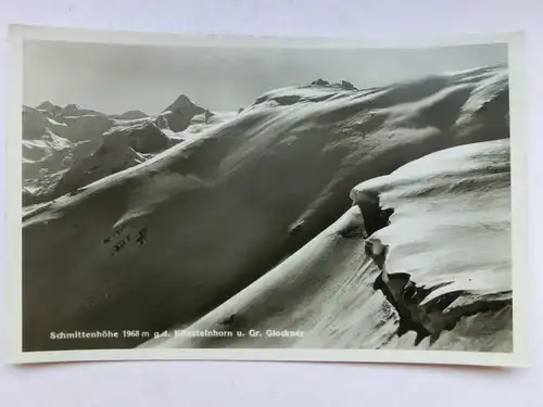 Alte AK Schmittenhöhe Kitzsteinhorn Groß Glockner [aW624]