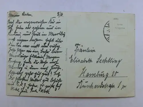 Alte AK Schloß Meersburg Bodensee mit Text Droste-Hülshoff [aW673]