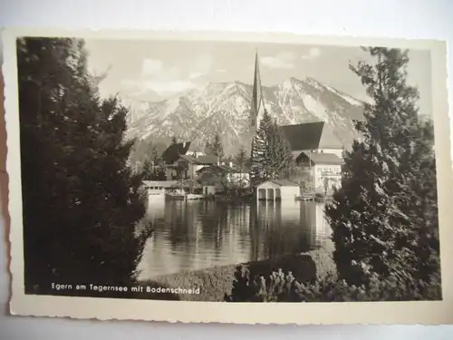 Alte AK Egern Tegernsee Bodenschneid [P677]