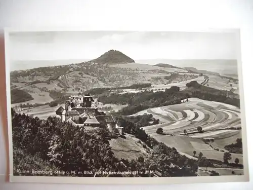 Alte AK Ruine Rechberg Hohenstaufen [P529]