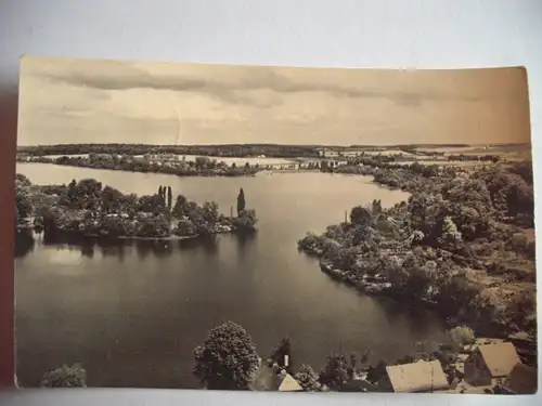 Alte AK Waren Müritz Tief Warensee [P589]