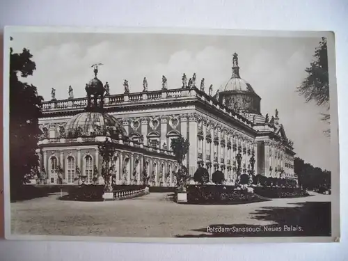 Alte AK Potsdam Sanssouci  Neues Palais [P607]