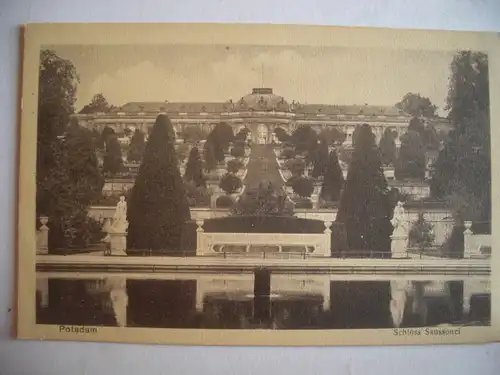 Alte AK Potsdam Schloß Sanssouci [P647]