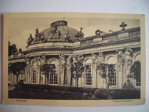 Alte AK Potsdam Schloß Sanssouci [P648]