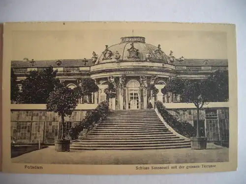 Alte AK Potsdam Schloß Sanssouci [P649]