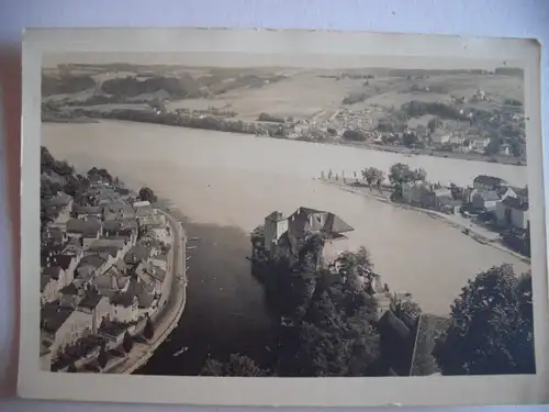 Alte AK Passau Zusammenfluss Donau Inn Ilz [P726]