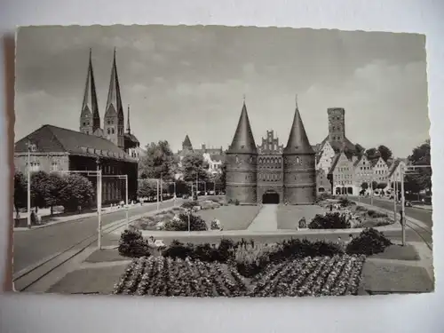 Alte AK Lübeck Holstentor [P755]