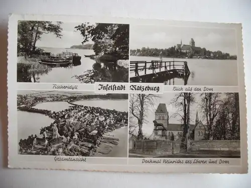 Alte AK Ratzeburg Mehrbildkarte [P759]