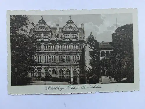 Alte AK Heidelberg Schloß Friedrichsbau [aW745]