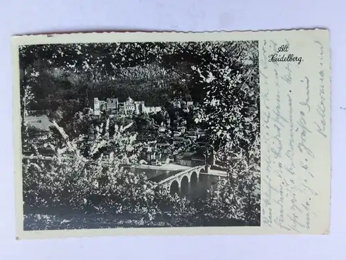 Alte AK Heidelberg zur Blütezeit [aW746]