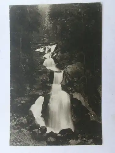 Alte AK Triberg Wasserfall Schwarzwald 1933 [aW788]