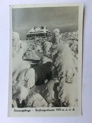 Alte AK Riesengebirge Reifträgerbaude Spindelmühle Lauerbaude [aW795]