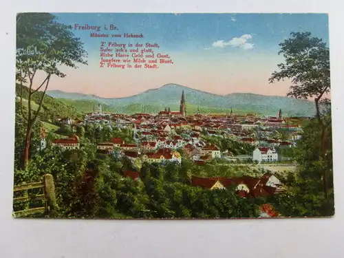 Alte AK Freiburg im Breisgau um 1925 [aW805]