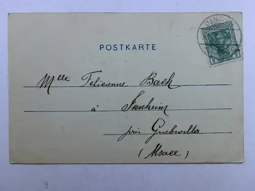 Alte AK Bingen um 1900 [aW814]