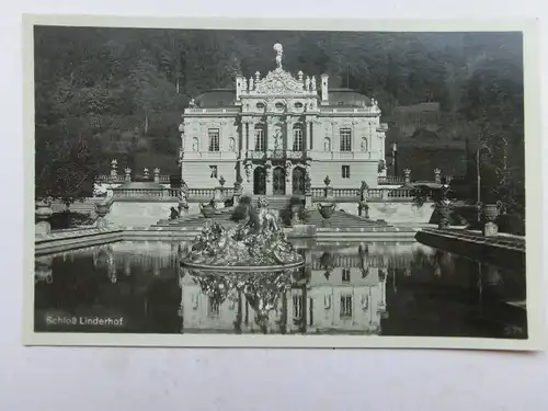 Alte AK Schloß Linderhof [aW816]