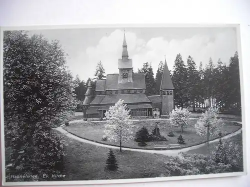 Alte AK Hahnenklee Evang. Kirche [P906]