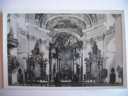 Alte AK Schloß Banz Inneres der Kirche [P59]