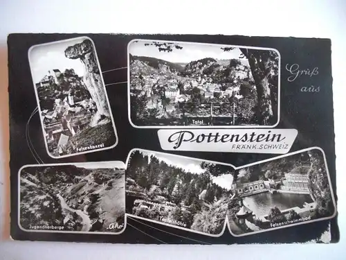 Alte AK Pottenstein Fränkische Schweiz [P100]