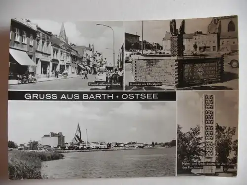 Alte AK Gruß aus Barth Ostsee [U239]