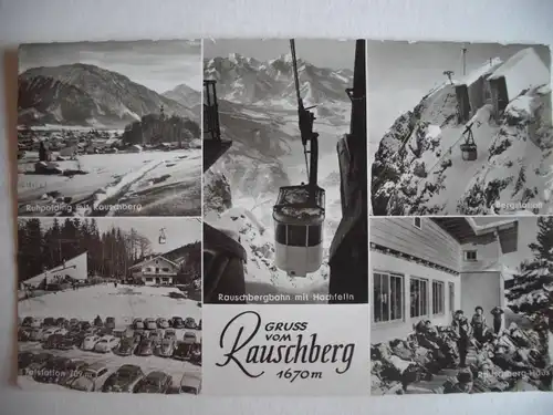 Alte AK Rupolding Rauschberg Mehrbildkarte [Z364]