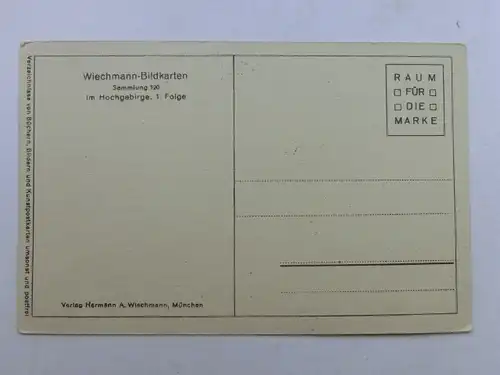 Alte AK Rissersee Wiechmann Bildkarten [aW686]