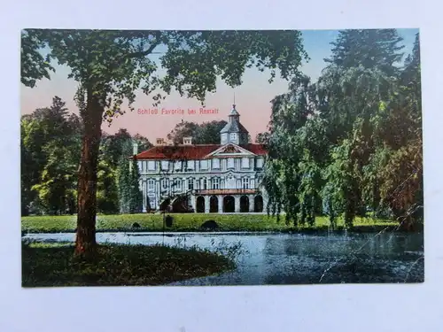 Alte AK Rastatt Schloß Favorite um 1925 [aW721]