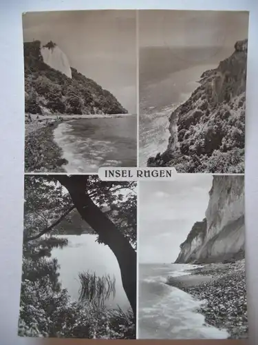 Alte AK Insel Rügen Mehrbildkarte [U273]
