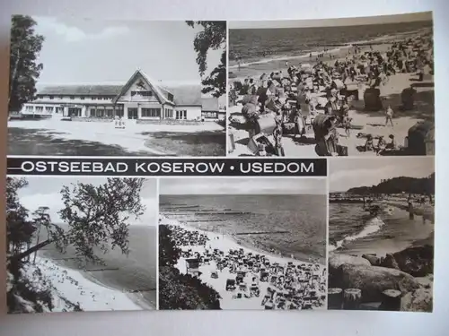 Alte AK Ostseebad Koserow Usedom [U292]