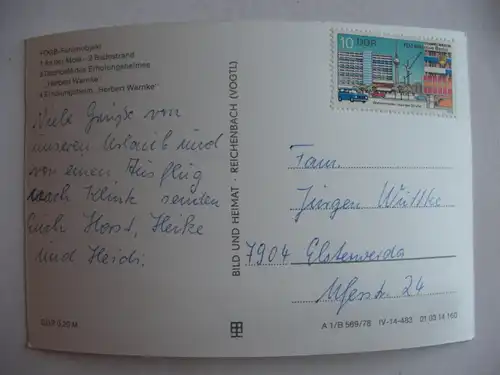 Alte AK Klink Kreis Waren  [U297]