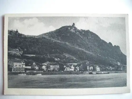 Alte AK Königswinter mit Drachenfels [S438]