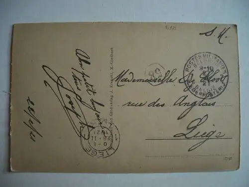 Alte AK Coblenz Deutsches Eck [S444]