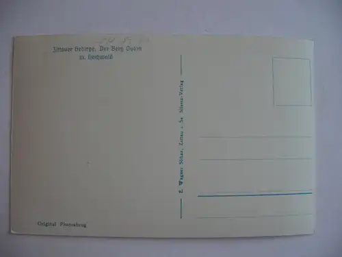 Alte AK Zittauer Gebirge Berg Oybin [S483]