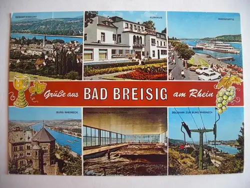 Alte AK  Bad Breisig Mehrbildkarte [aF386]