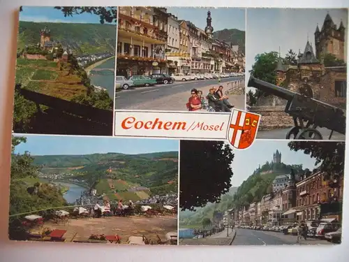 Alte AK Cochem Mosel [aF436]