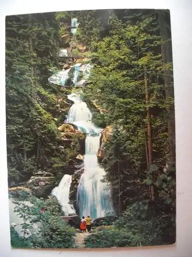 Alte AK Schwarzwald Triberg Triberger Wasserfall [aF458]