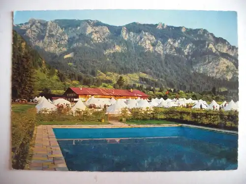 Alte AK Schwangau Falkenheim Sonnenland Allgäu [aF459]