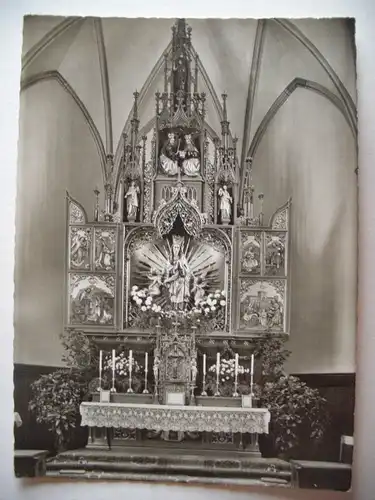 Alte AK Partenkirchen Garmisch Kath. Pfarrkirche Hochaltar [aF485]