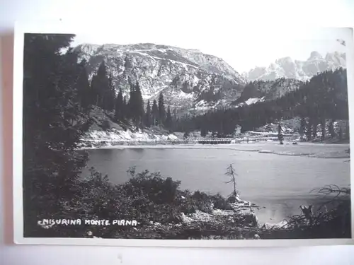 Alte AK Misurina Monte Piana Dolomiten [aF521]