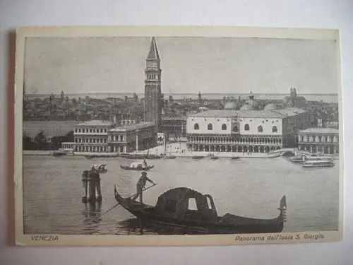 Alte AK Venedig Venezia Gondel [aF522]