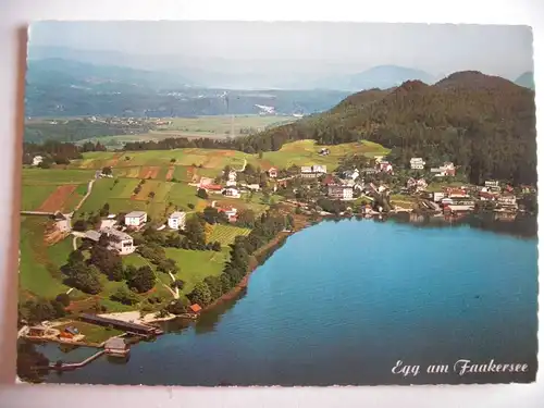 Alte AK Egg am Faakersee [aF540]