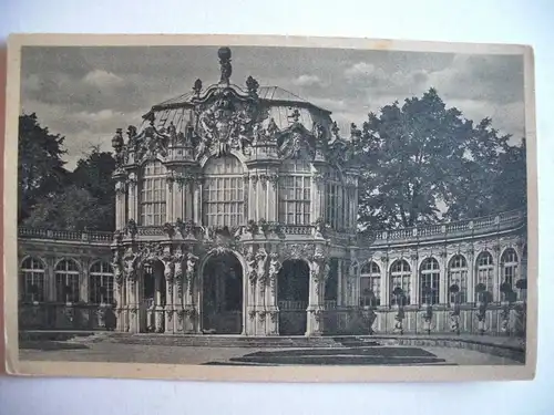 Alte AK Dresden Zwinger Wallpavillon [P210]