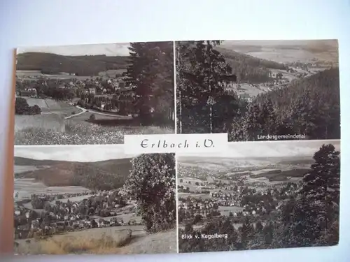 Alte AK Erlbach im Vogtland Mehrbildkarte [P242]