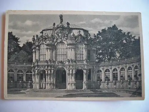 Alte AK Dresden Zwinger Wallpavillion [P248]