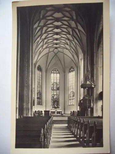 Alte AK Saalfeld Saale Johannis Kirche [P979]