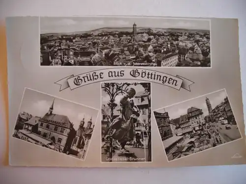 Alte AK Gruß aus Göttingen Mehrbildkarte [P880]