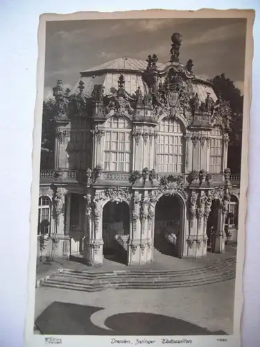 Alte AK Dresden Zwinger Wallpavillion [P279]