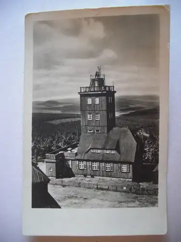 Alte AK Oberwiesental Wetterwarte Fichtelberg [P291]