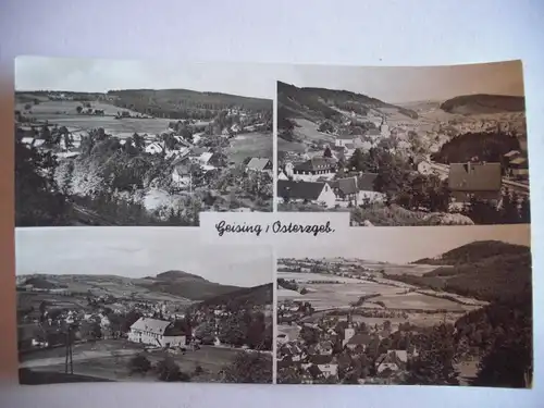 Alte AK Geising Erzgebirge Mehrbildkarte [P305]