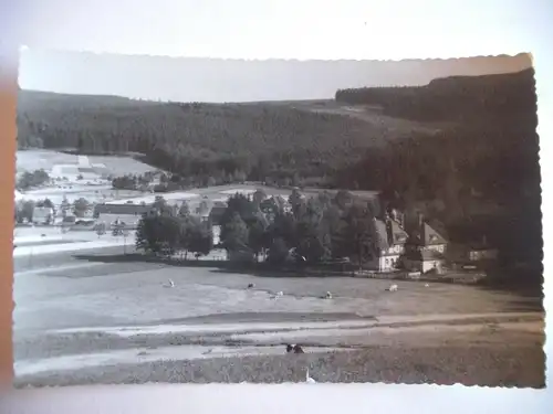 Alte AK Fotokarte Neudorf Erzgebirge [P307]