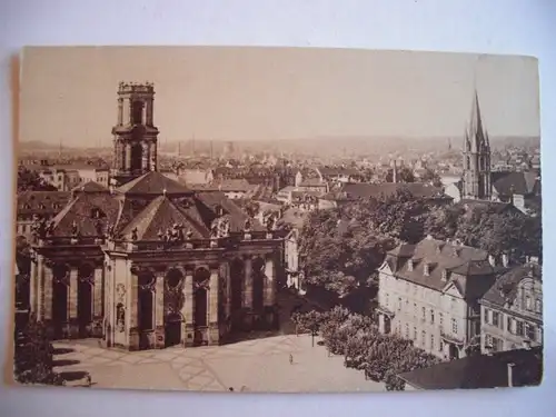 Alte AK Saarbrücken Ludwigskirche Jakobskirche [P351]